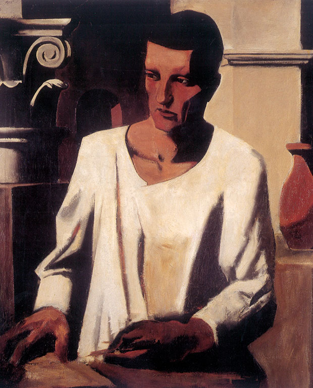 L’architetto (1922-1923), olio su tela. Collezione privata